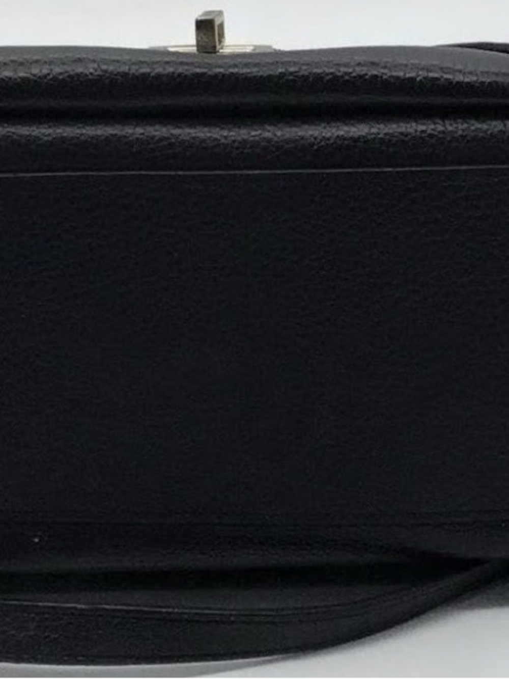 Henri Bendel Rivington Black Pebbled Leather Convertible Tote 2-in-1 Bag - Picture 7 of 13